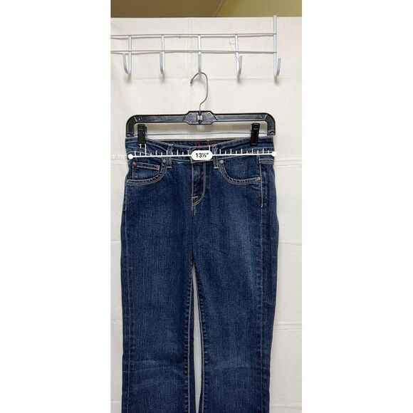 Hard Tail Forever Jeans Size 26 Waist Teen Boot Flare Girls Juniors BKC-C - Picture 4 of 11